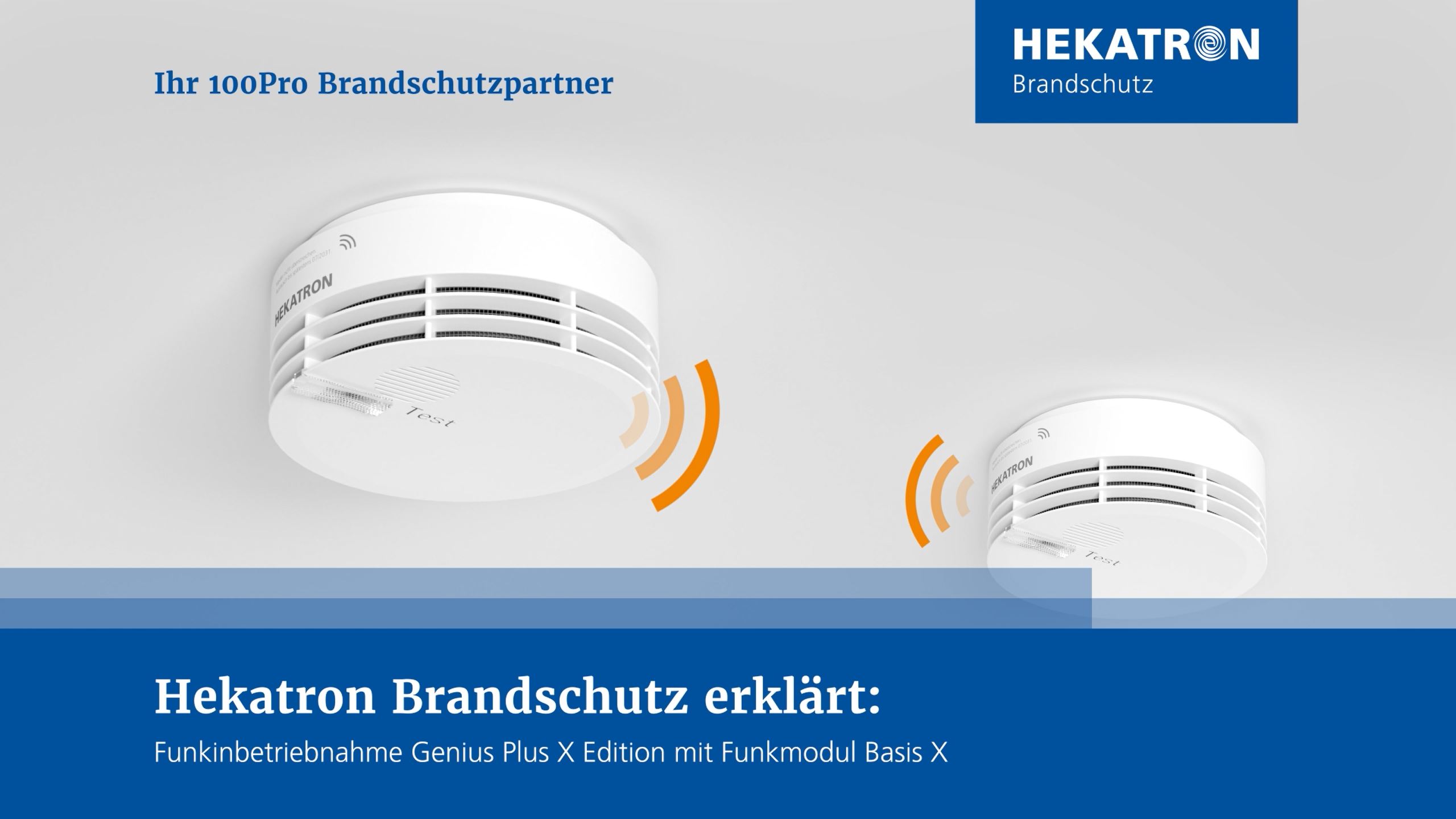 Rauchwarnmelder Hekatron Genius Plus X, Rauchwarnmelder, Sicherheitstechnik, Zubehör