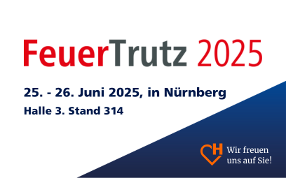 Besuchen Sie uns auf der Feuertrutz in Nürnberg
